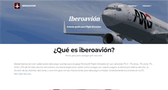 Desktop Screenshot of iberoavion.com